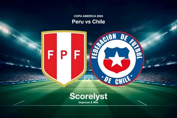 កំណត់អត្តសញ្ញាណ Peru vs Chile 07:00 មិថុនា 22 Copa America