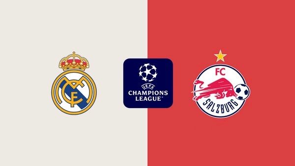 កំណត់អត្តសញ្ញាណ Real Madrid vs Salzburg 03h00 23/01 Champions League