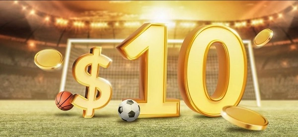 USD 10 Free Bet on Football with Your Deposit