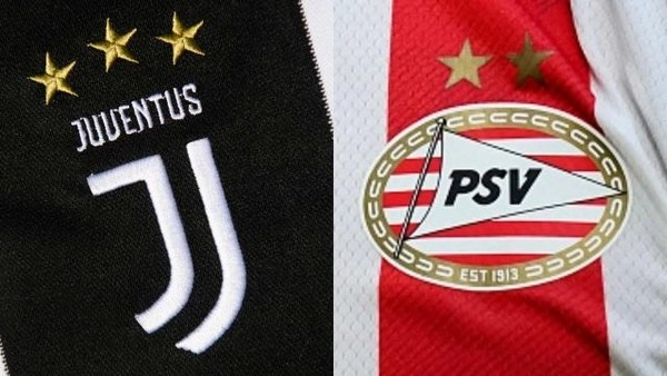 កំណត់អត្តសញ្ញាណ Juventus vs PSV 03h00 12/02 Champions League