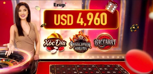 Win weekly cash prizes with Ezugi’s $4,960 prize pool